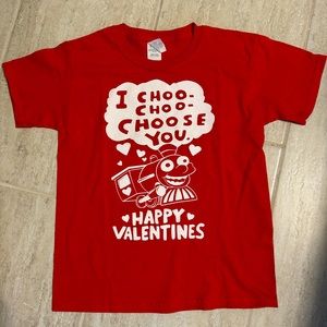Happy Valentines shirt Simpsons Choo Choose You youth tee boys girls kids S
